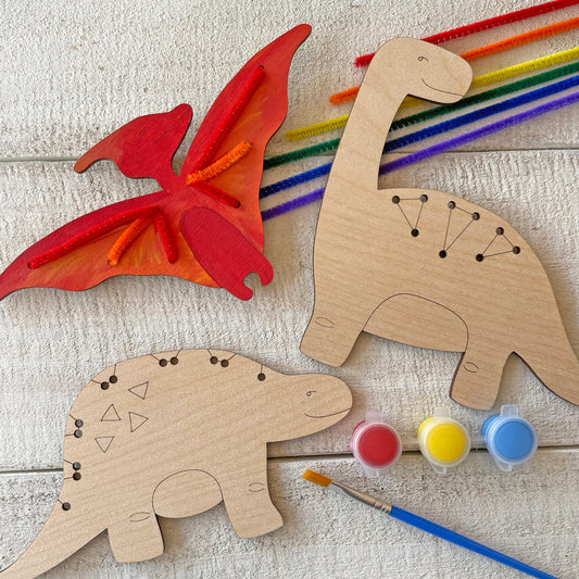 Colorful Dinosaurs – Craft Kit