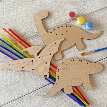 Colorful Dinosaurs – Craft Kit